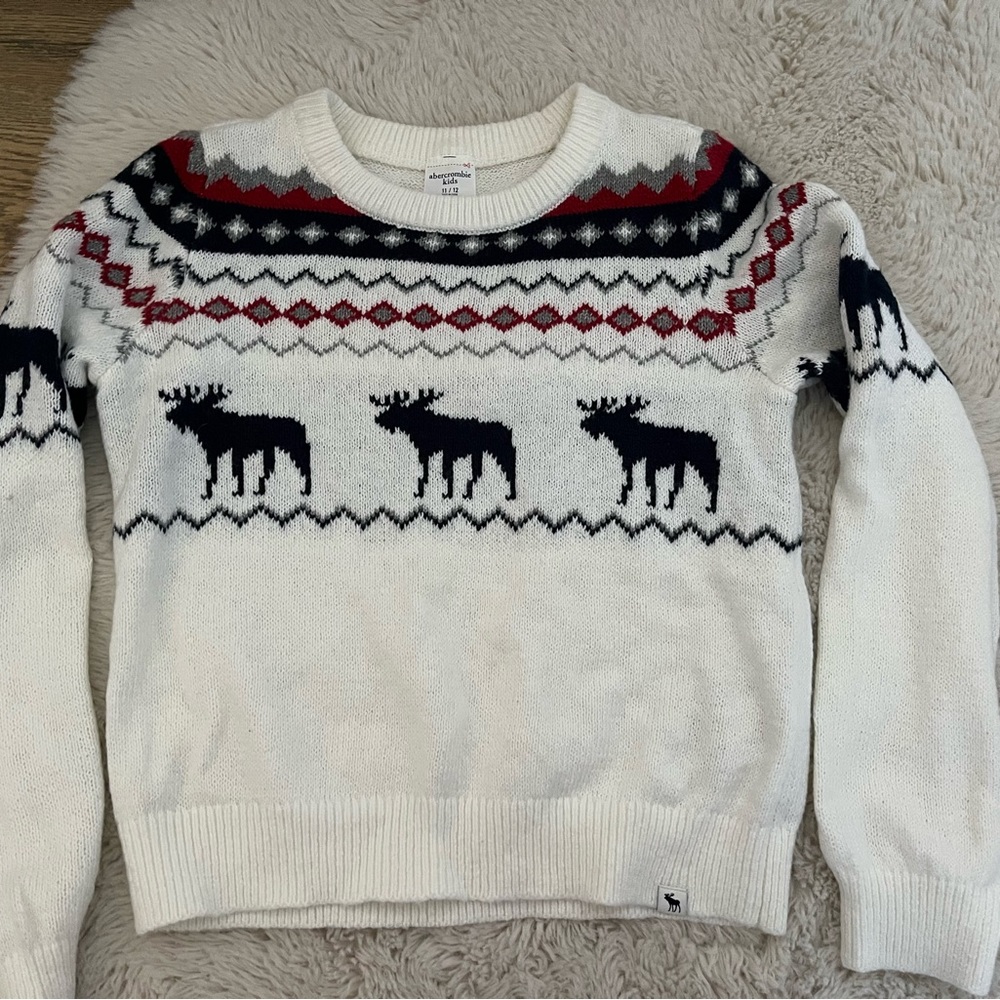 Abercrombie kids fairisle sweater size 11/12